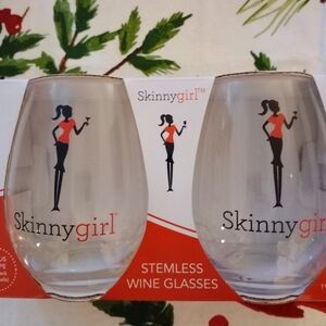 Skinny Girl wine glasses 4